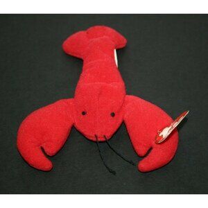 TY Beanie Baby Pinchers Lobster 1993 Mcdonalds red 4026 teenie